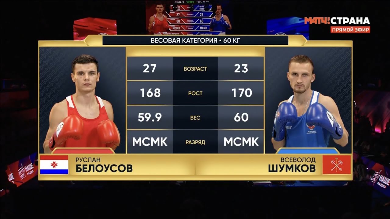 Vsevolod Shumkov vs. Ruslan Belousov Russian National Championships 2025 Final (60kg)