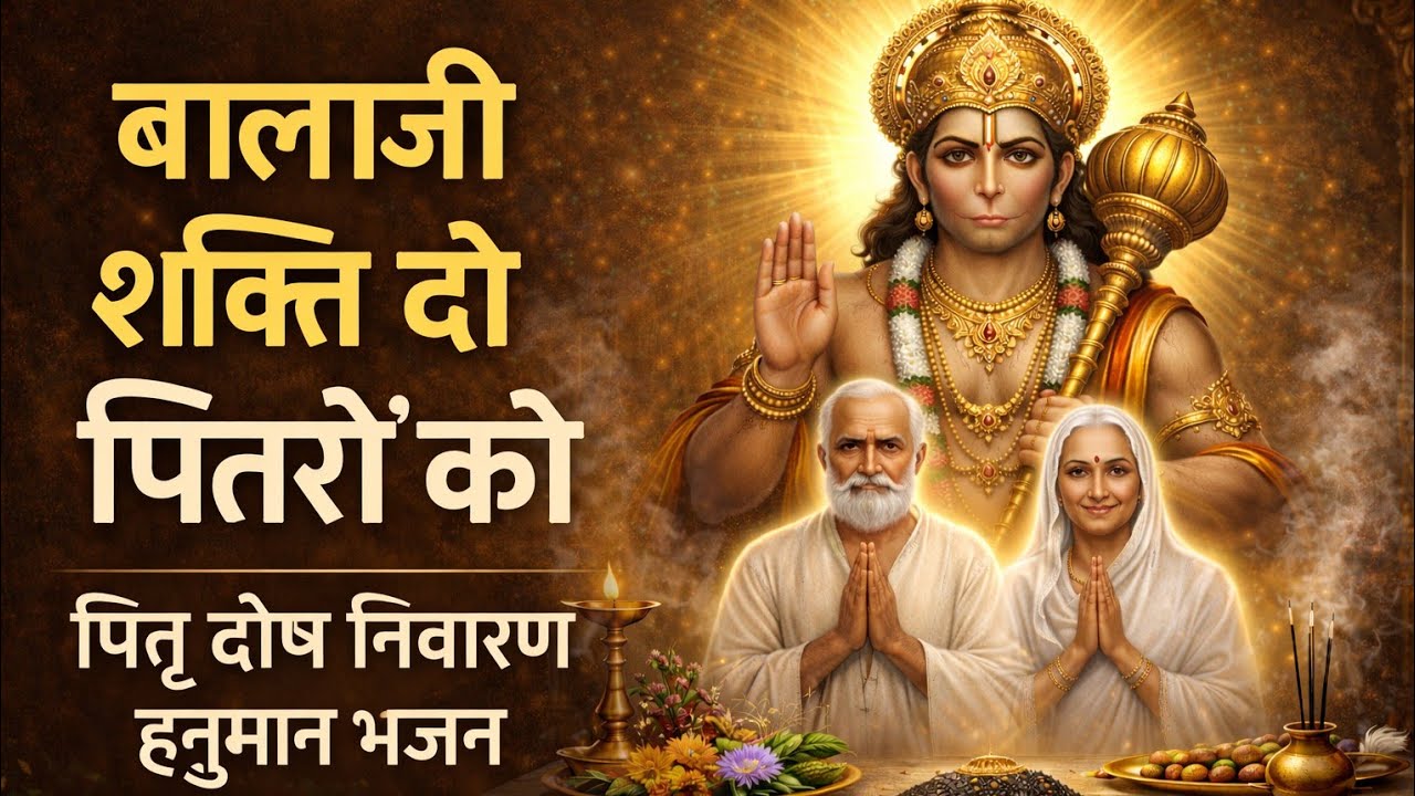 बालाजी शक्ति दो पितरों को 🙏 | पितृ दोष निवारण हनुमान भजन | Powerful Balaji Bhajan 2026