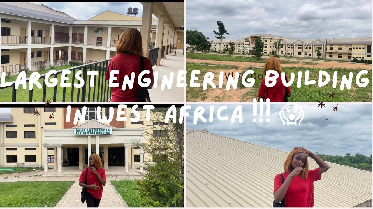 INSIDE UNIOSUN🔥✨: BIGGEST ENGINEERING BUILDING IN WEST AFRICA!😱🤗| | school tour | | Vlog