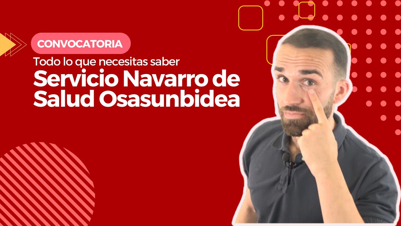 ▶️OPOSICIONES OSASUNBIDEA 2024 🔥 TODA la informaci&oacute;n en 3 MINUTOS⏲️