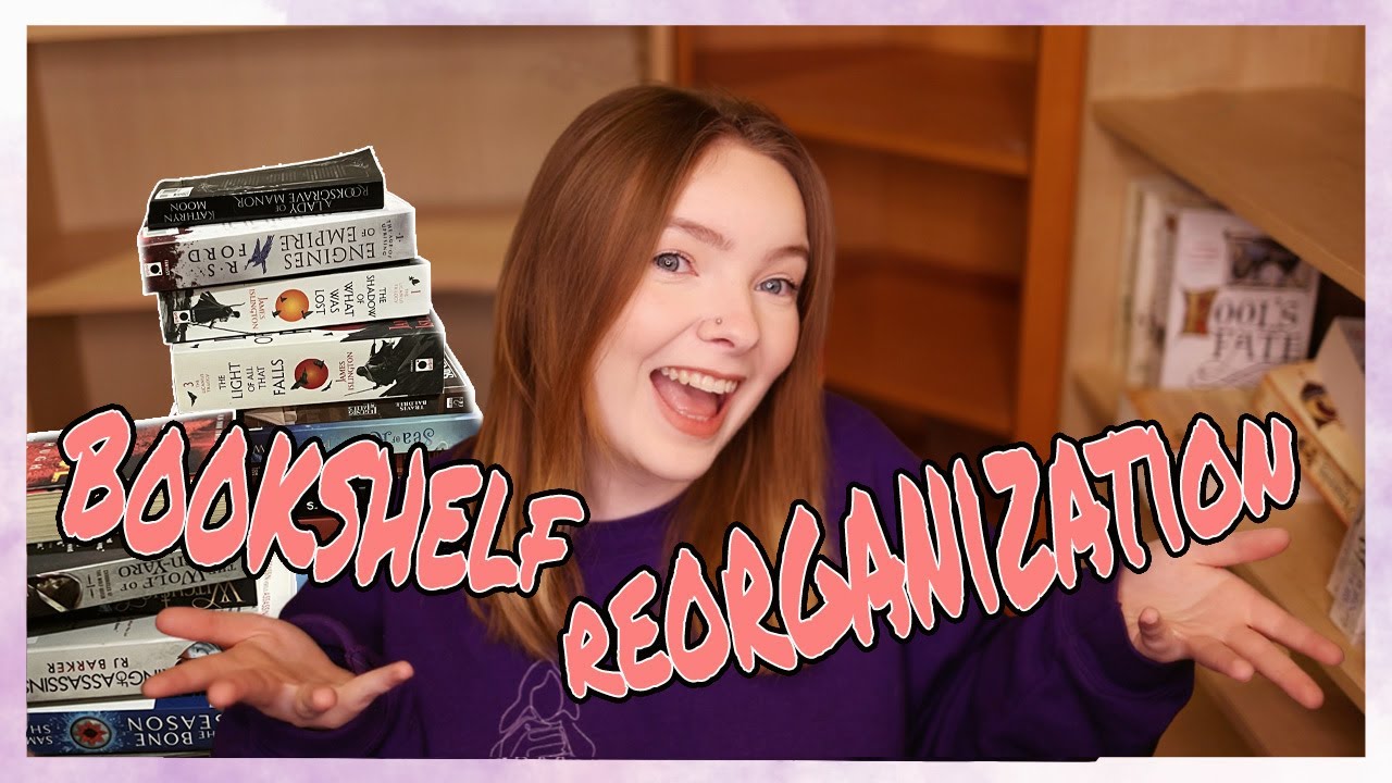 Organize My Bookshelves With Me | Library Makeover + Bookshelf Tour