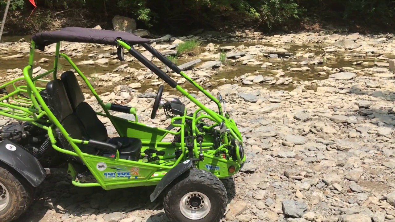 Review of the family’s Trailmaster 150 XRX Go Kart