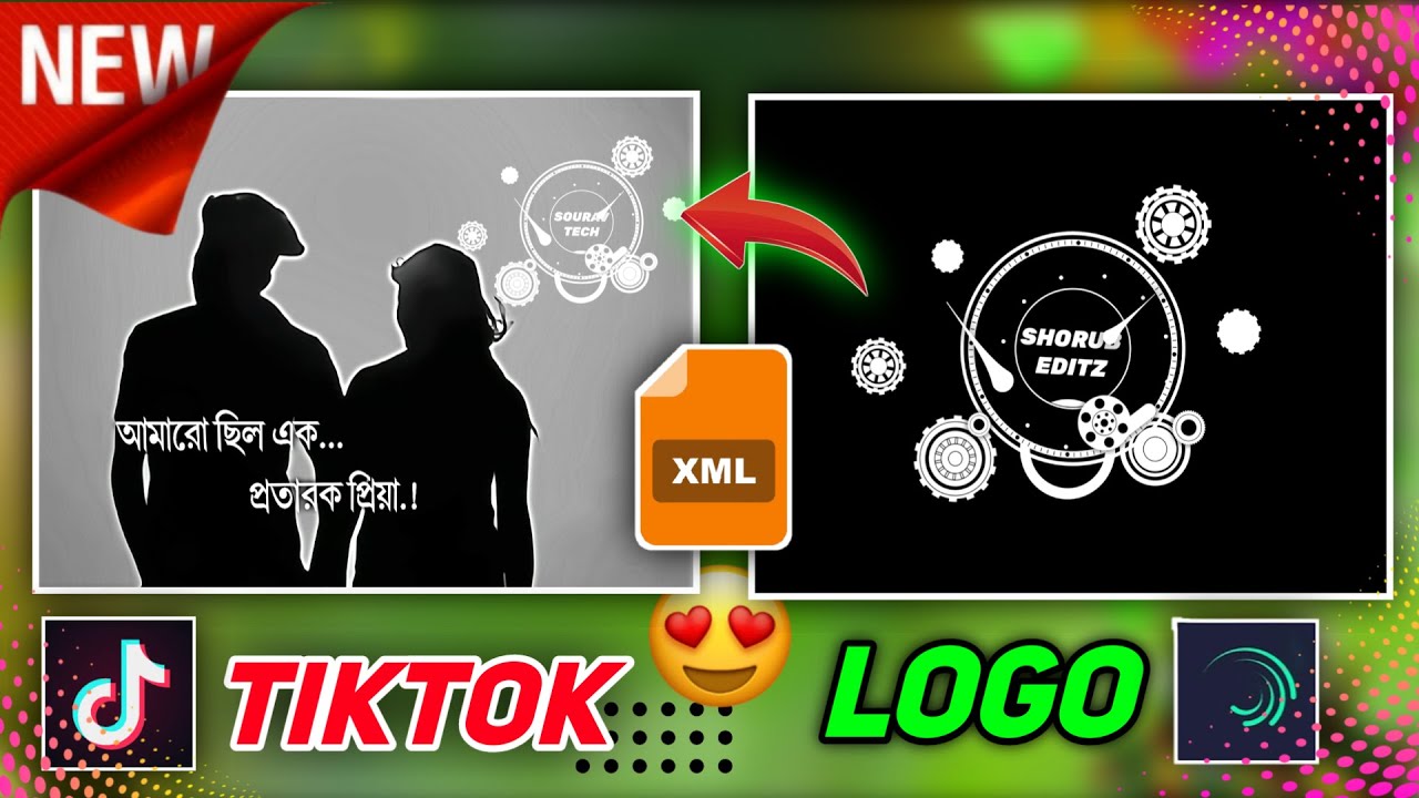#xml_file || TikTok Viral Logo Editing || Viral TikTok Logo || Logo XML || Sourav Tech Bro #xml_file