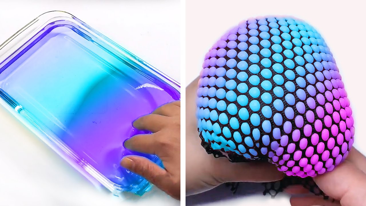 Oddly Satisfying Slime ASMR - Relaxing When Stressed Or Sleepy 2024