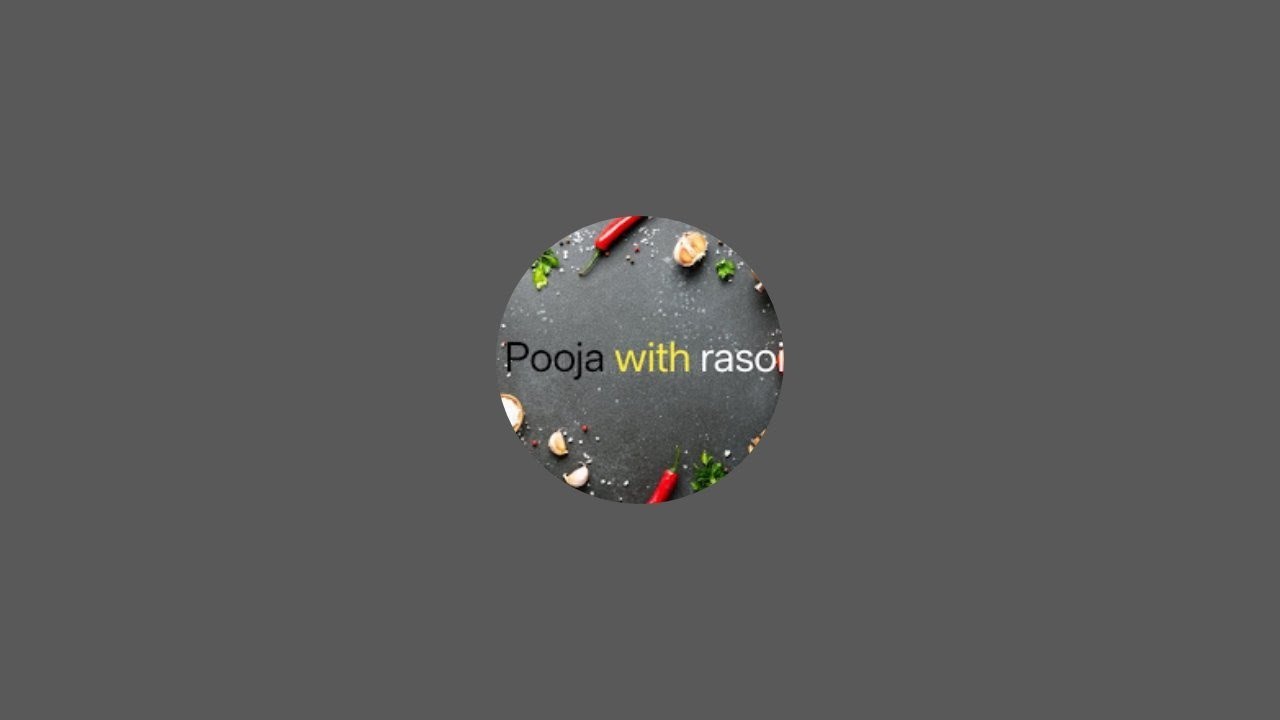 Pooja with rasoi  is live! welcome to my live