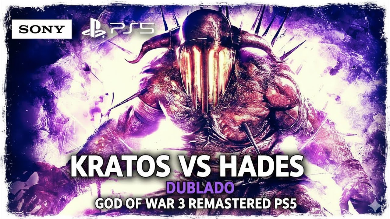 Kratos Vs Hades Completo Dublado God of War III Remastered PS5