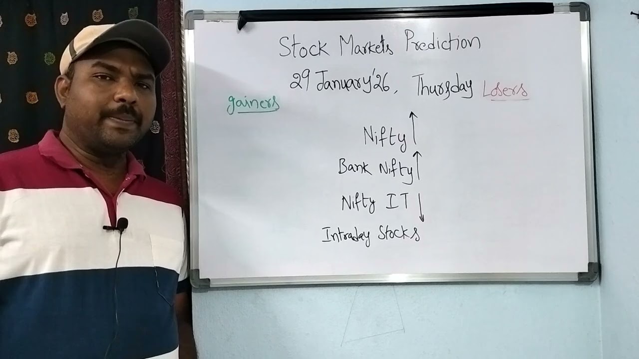 Stock Market Prediction for Thursday Telugu/29-JAN-26/Bank Nifty Options/ intraday stocks/MCX Trade