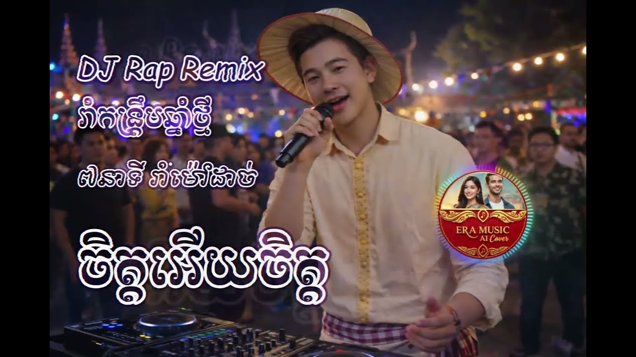 🔥ចិត្តអើយចិត្ត💔 ឃុង ឃុយ ភ្លេងថ្មី🎵​ DJ Rap FX Khmer N English | AI Music Cover
