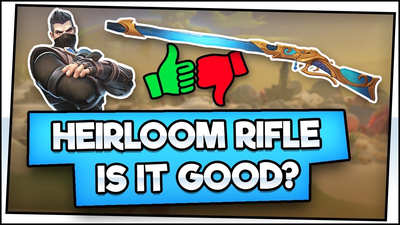 HEIRLOOM RIFLE ONLY CHALLENGE!! Is It Any Good? Realm Royale Masters Gameplay
