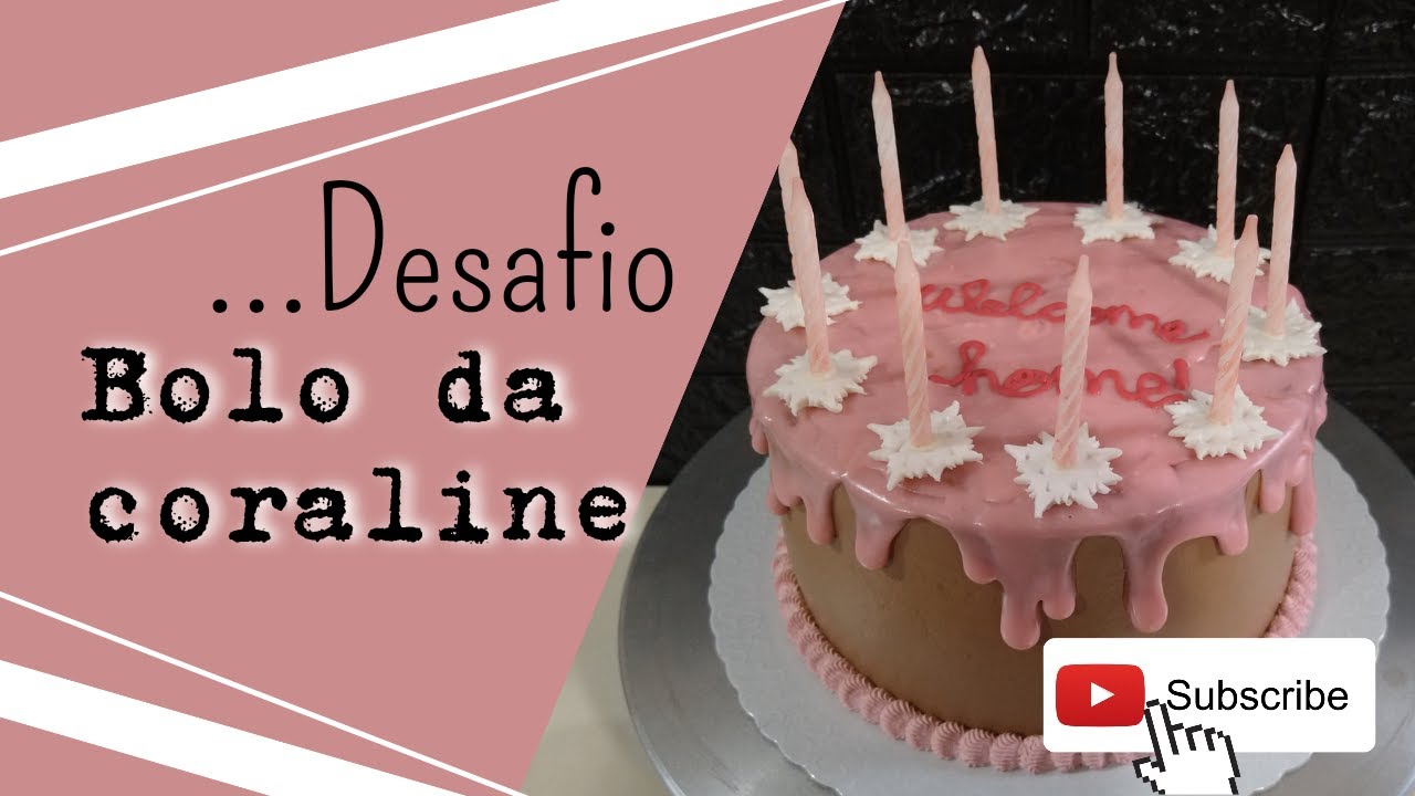 BOLO DA CORALINE