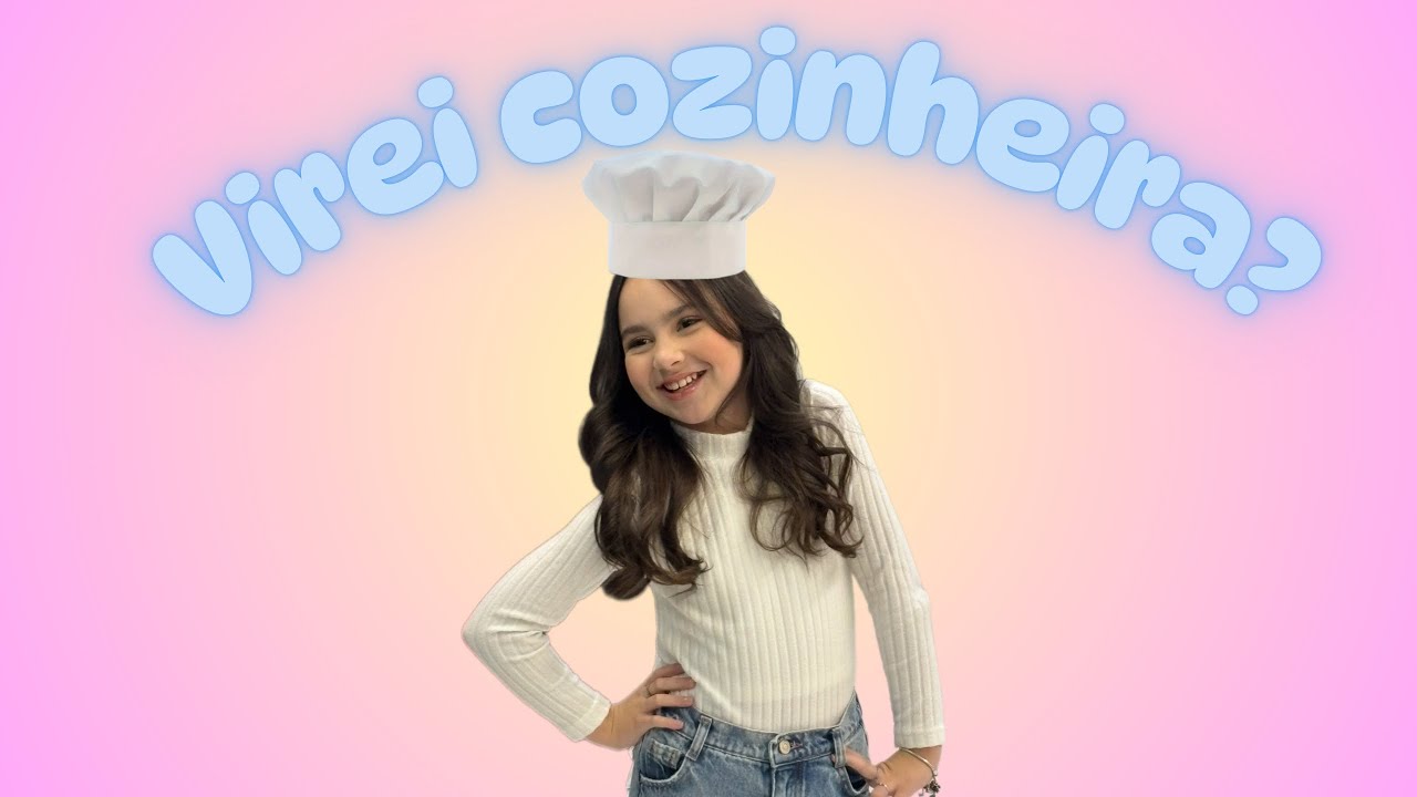 Virei cozinheira?!