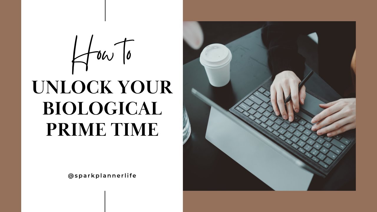 Unlocking Your Biological Prime Time for Optimal Productivity