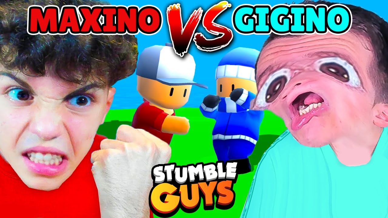 BABY MAXINO VS GIGINO!! CHI È IL BAMBINO PIÙ FORTE DI STUMBLE GUYS? (il più scarso va in punizione😂)