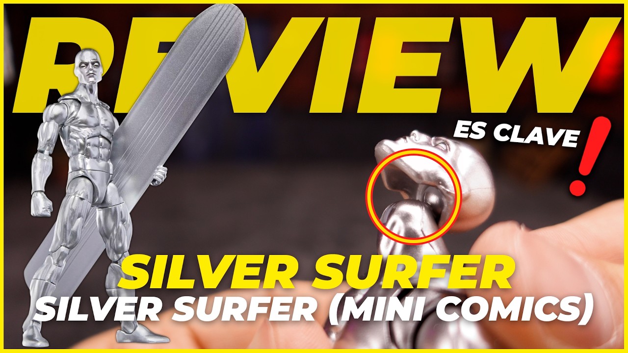 🏄 La versión definitiva – Silver Surfer Marvel Legends | GEEKSONAS