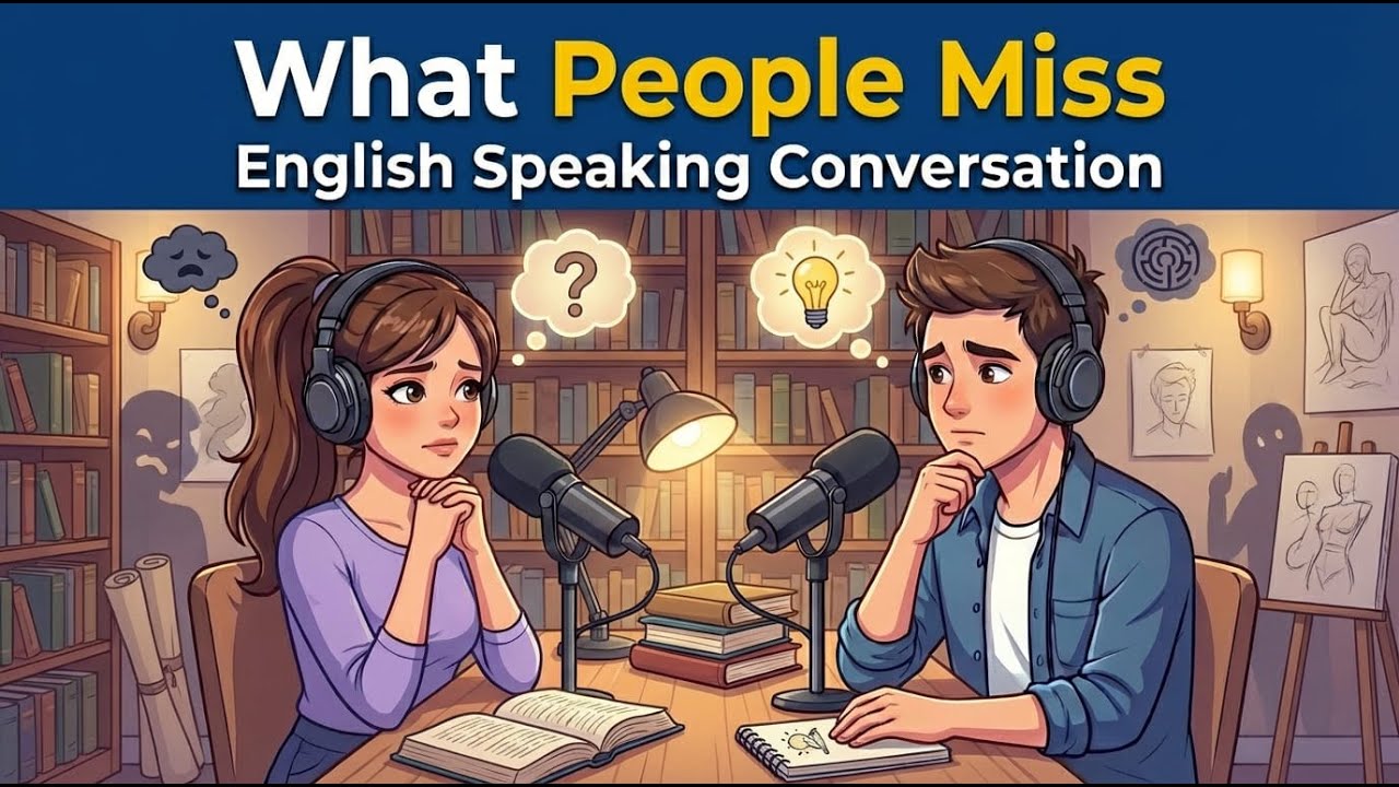 What People Miss Most | On Fear, Books and Talent | English Speaking Conversations