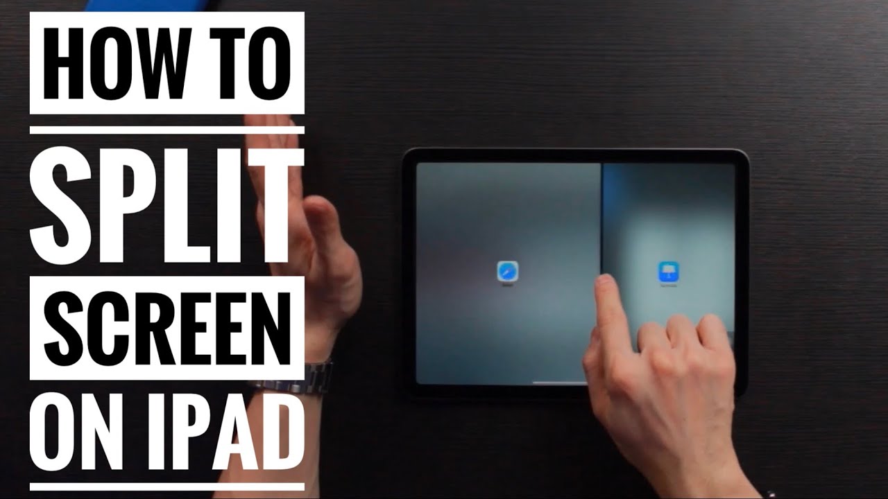 Как разделить экран/выполнить несколько задач на iPad