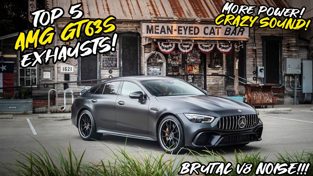 Top 5 AMG GT63s Exhausts 2023!