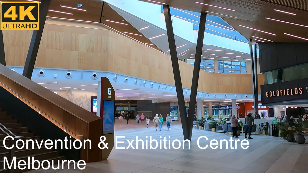 Walking Around MCEC | Melbourne Australia | 4K UHD