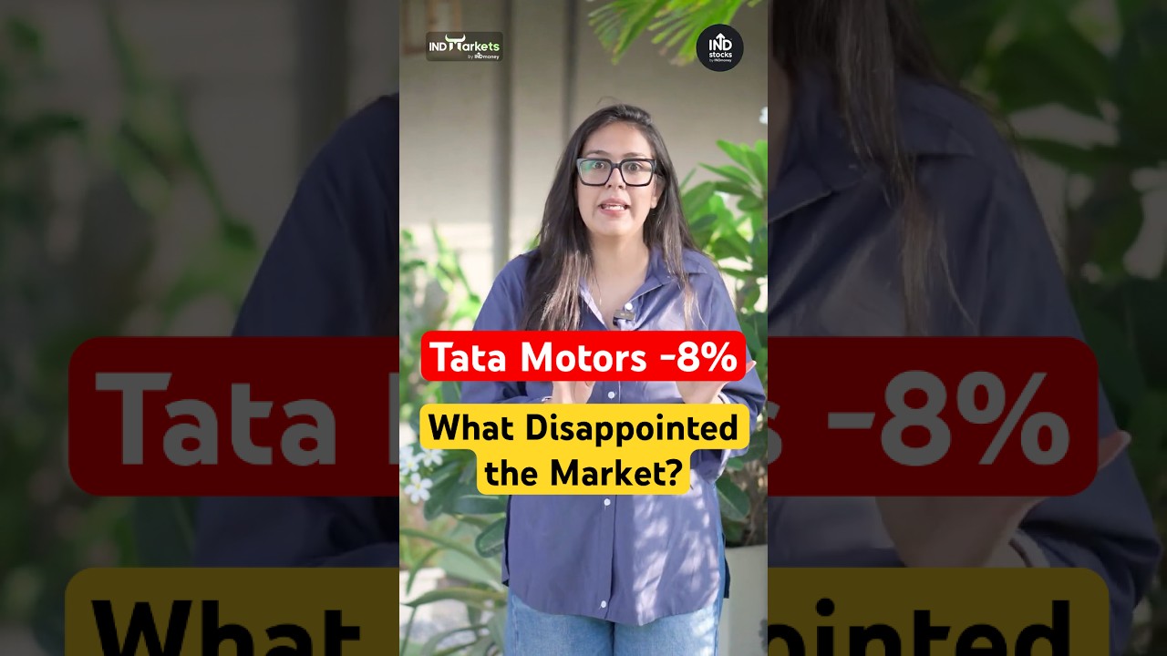 Why Tata Motors Stock Crashed Today? | JLR Growth Plan Disappoints Investors