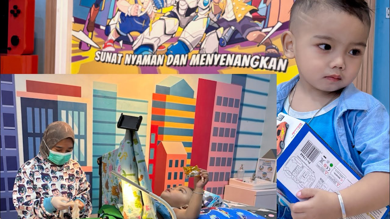 Yeayyy !! Barakka Khitan di temenin Milla 