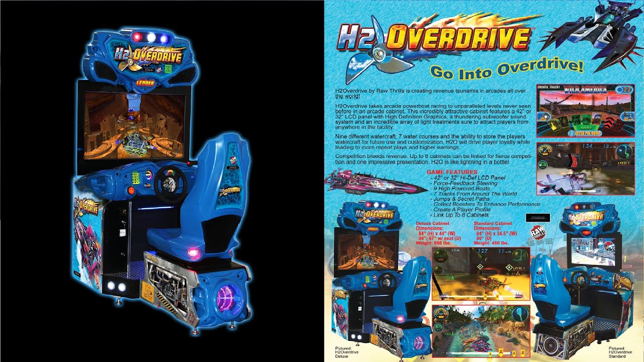 H2Overdrive (Arcade) - All Tracks with 