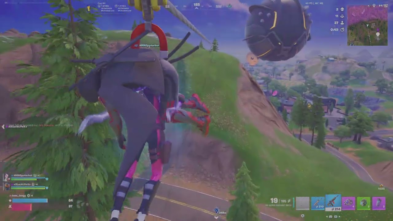 Fortnite Ch7S1 ZB Trio - Peter w/ Hunting Rifle Shots 🤦🏻‍♂️