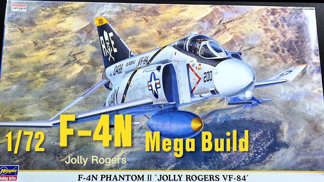 Hasegawa 1/72 F-4N Phantom II 'Jolly Rogers VF-84'