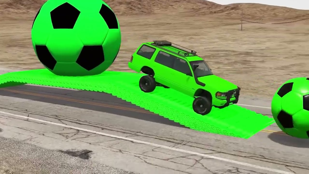 TRANSPORTING PIXAR CARS & FRUITS WITH COLORED & JOHN DEERE vs CLAAS vs TRACTORS - BeamNG.drive #962
