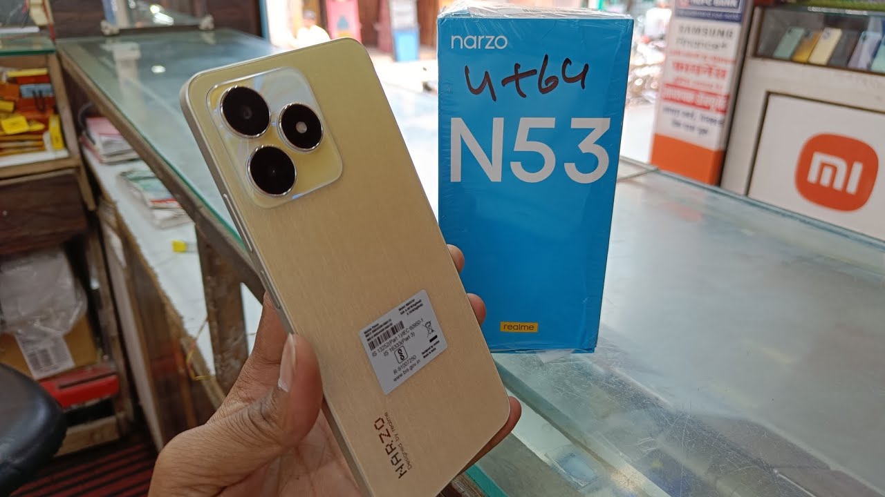 Realme Narzo N53 & First Impressions⚡Next-Gen Quick😯Price_8,999