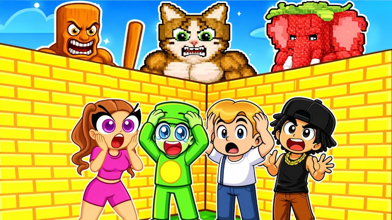 BASE 100% OP dans Roblox Build To Survive... (Special Brainrot)