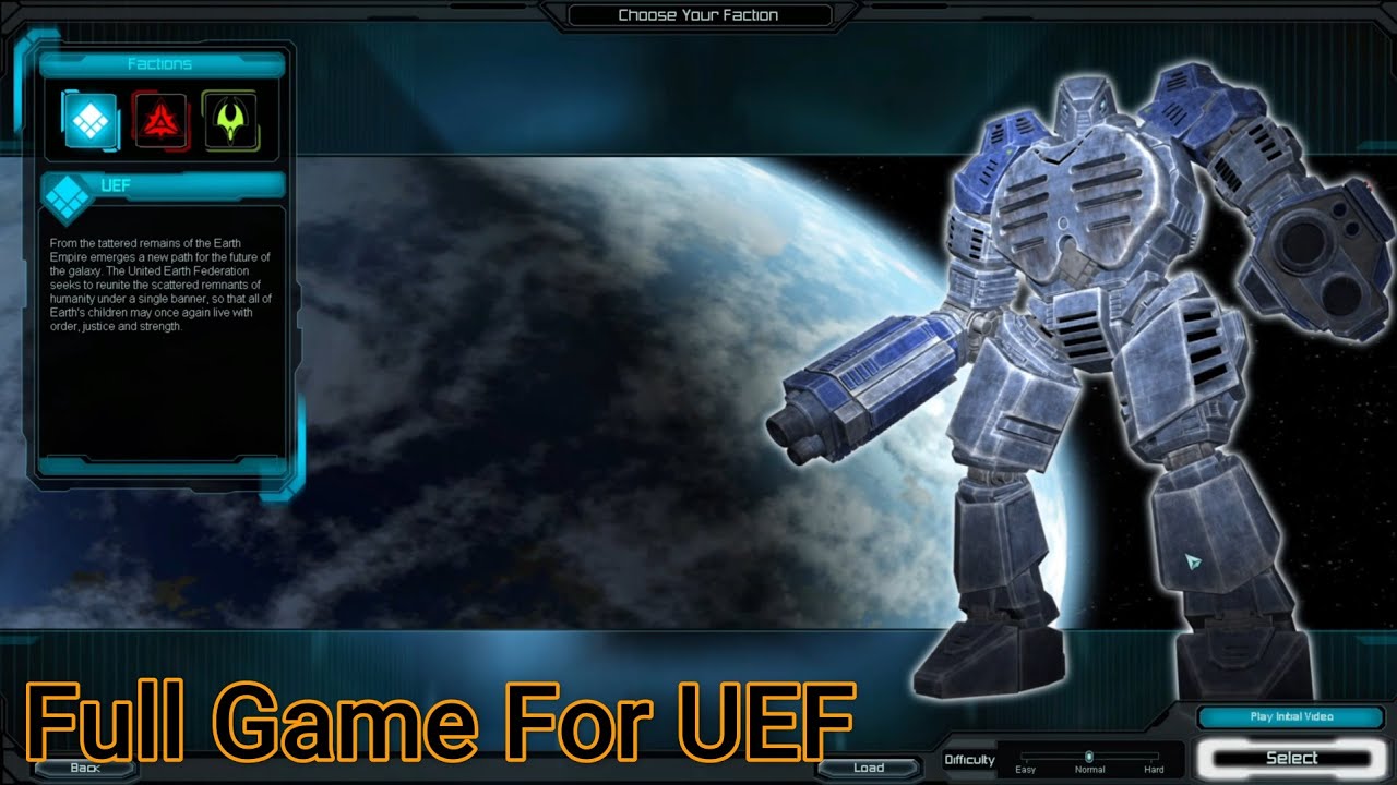 Supreme Commander | UEF Campaign  | Longplay Walkthrough Gameplay  | No Commentary | Full Game (PC)