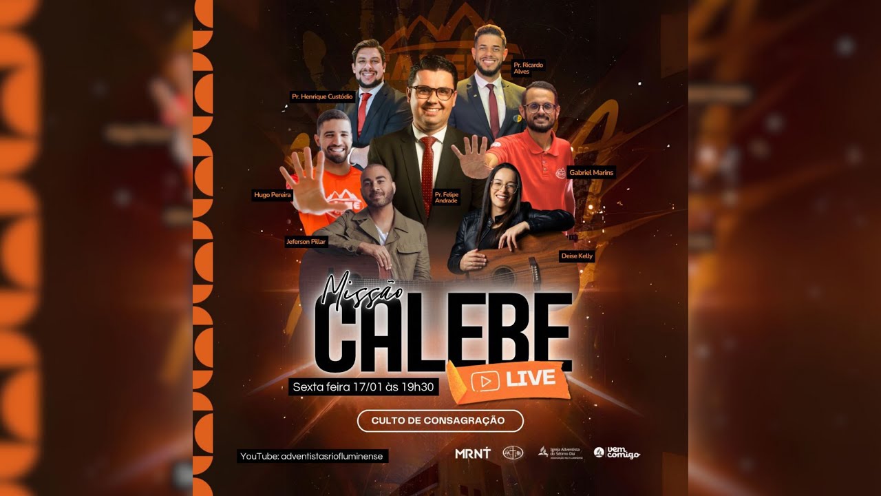 #Live Lançamento Missão Calebe 2025