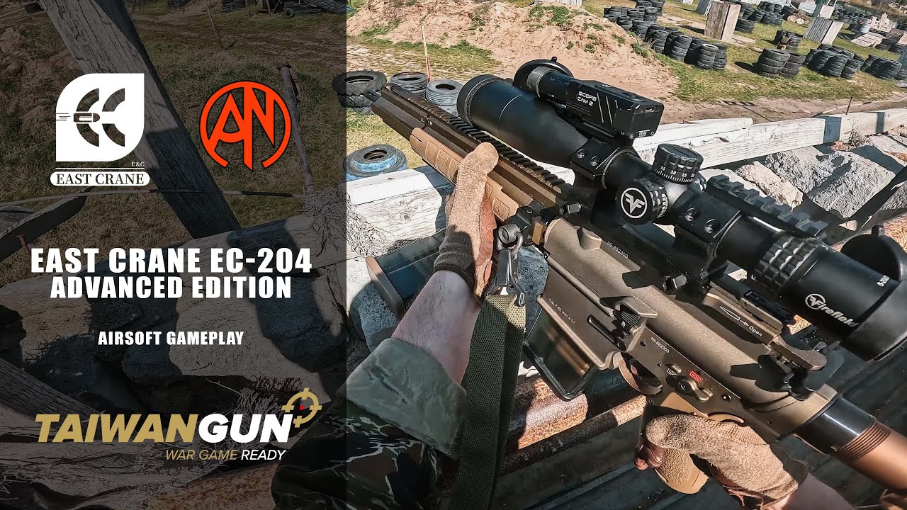 Why Is This Gun So Fun?! East Crane EC-204 Advanced Edition Madness - Airsoftnext Gameplay