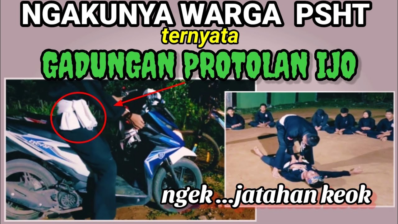 🔴Warga gadungan PSHT terciduk setelah sambung jatahan