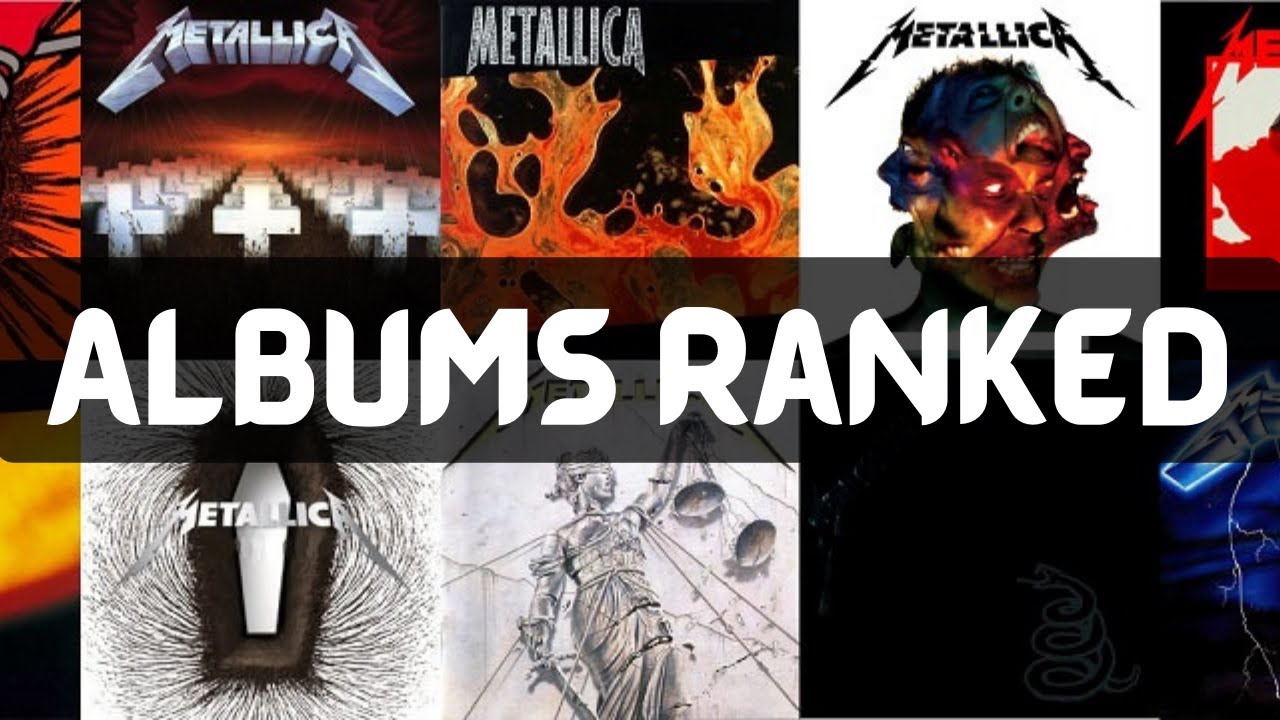 Ranking the Metallica Studio Albums - Worst to Best