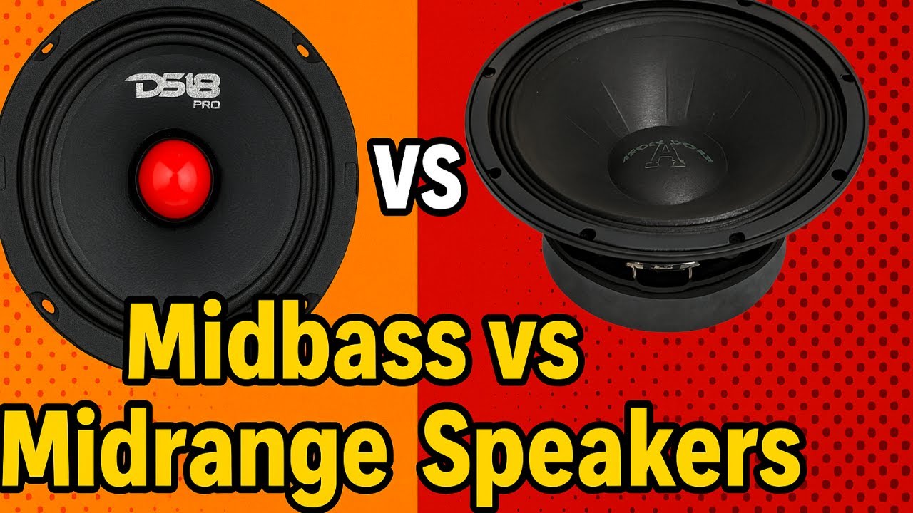 Автомобильные динамики Mid Bass и Mid Range: в чём настоящая разница? 🚗🎶