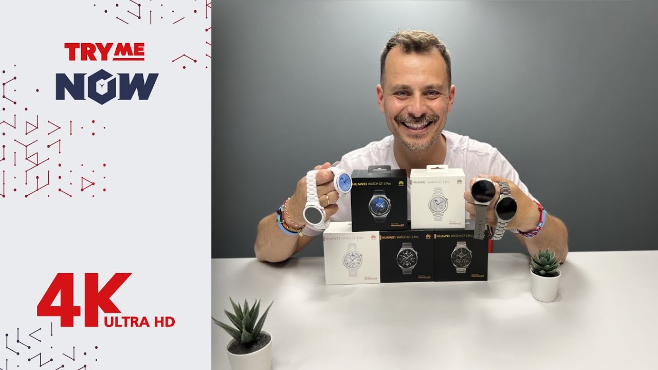 TryMe NOW: Huawei Watch GT 3 Pro