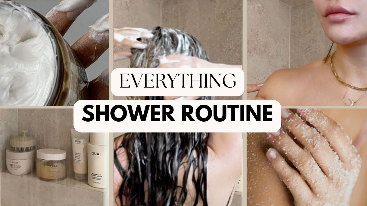 Ultimate Shower Routine: Everything haircare, body care + skincare!