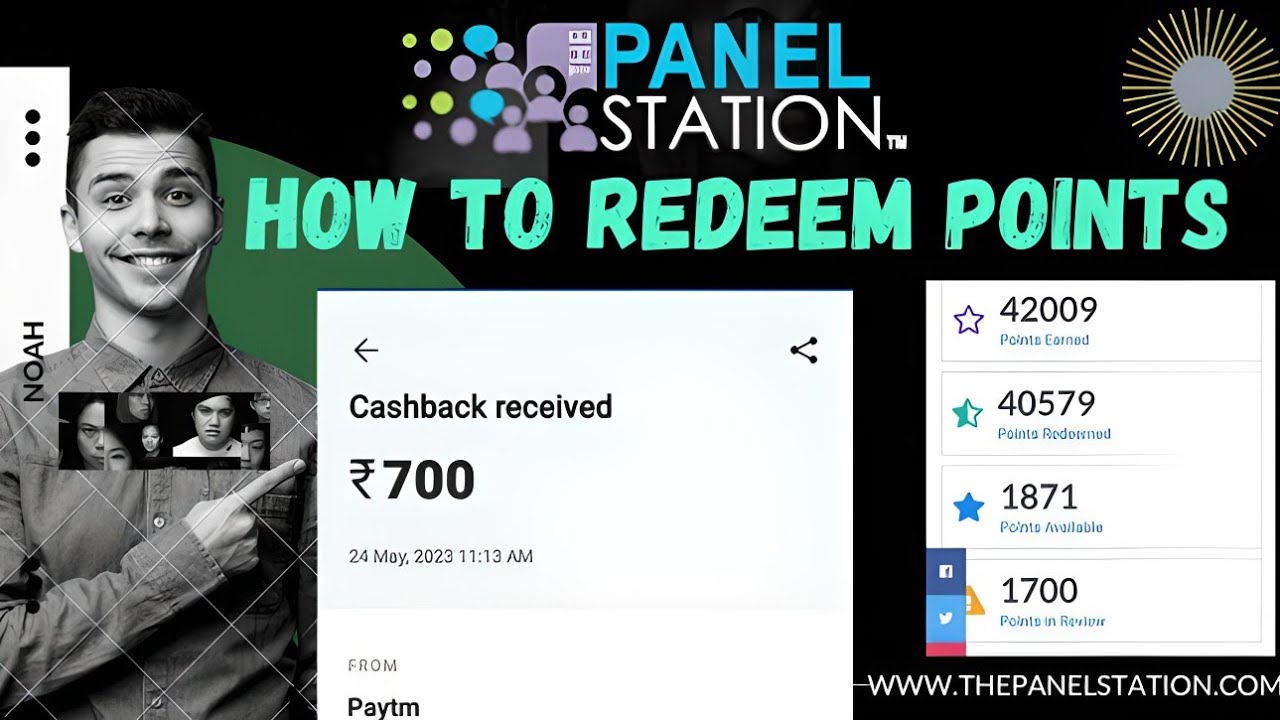 The Panel Station | How to Redeem Panel Station Points | Paytm Money | Redeem | Earn Money Online |