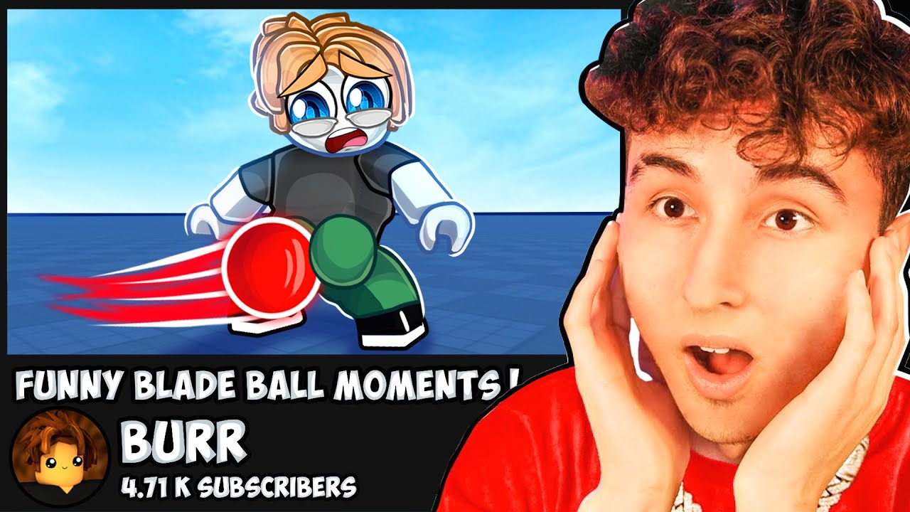 Reacting to THE FUNNIEST BLADE BALL Moments!