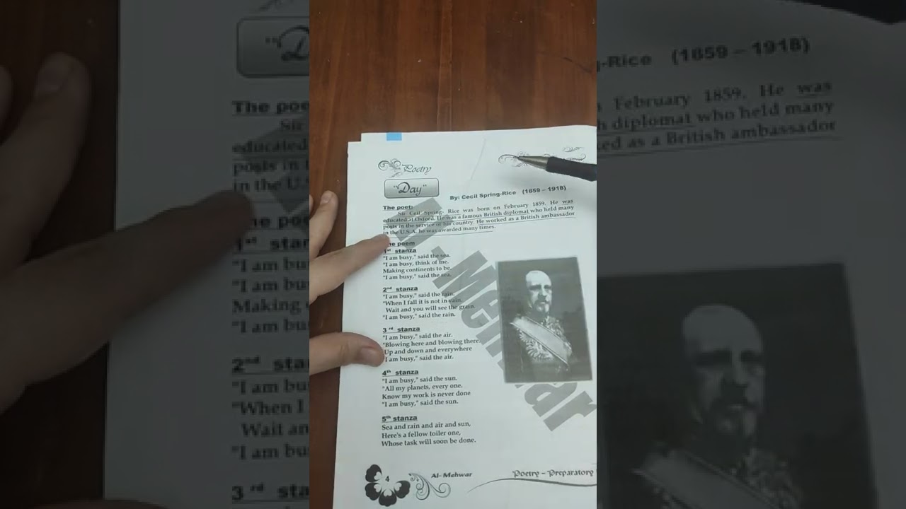 Poetry Prep1 ( Day) Mrs/ Nelly Said