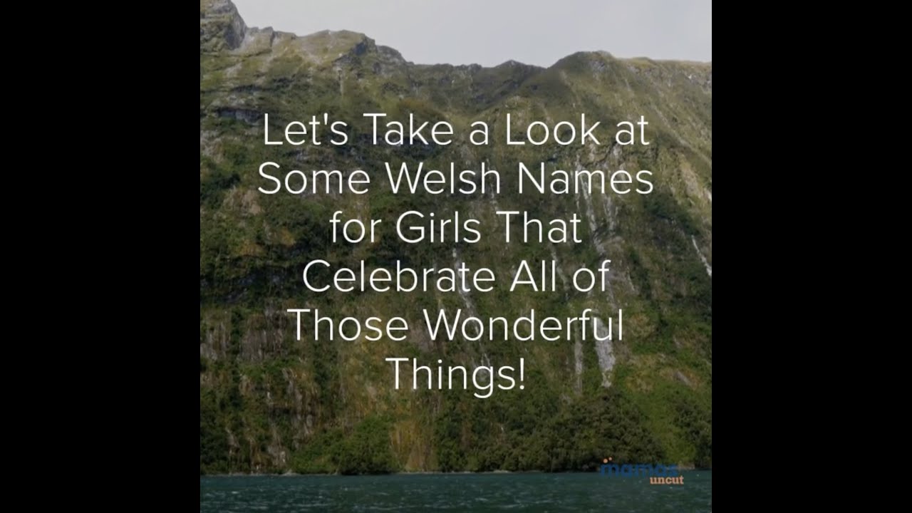 Welsh Names for Girls