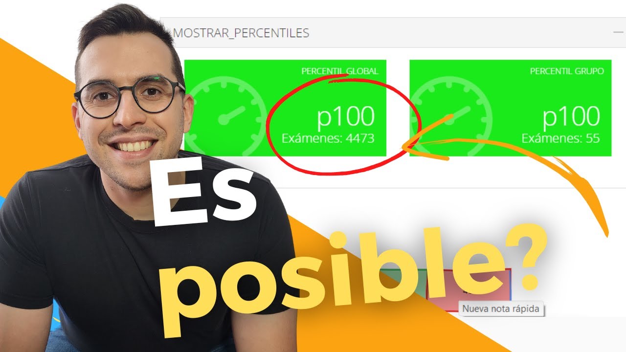 Cómo tener un percentil 100 en tus simulacros MIR