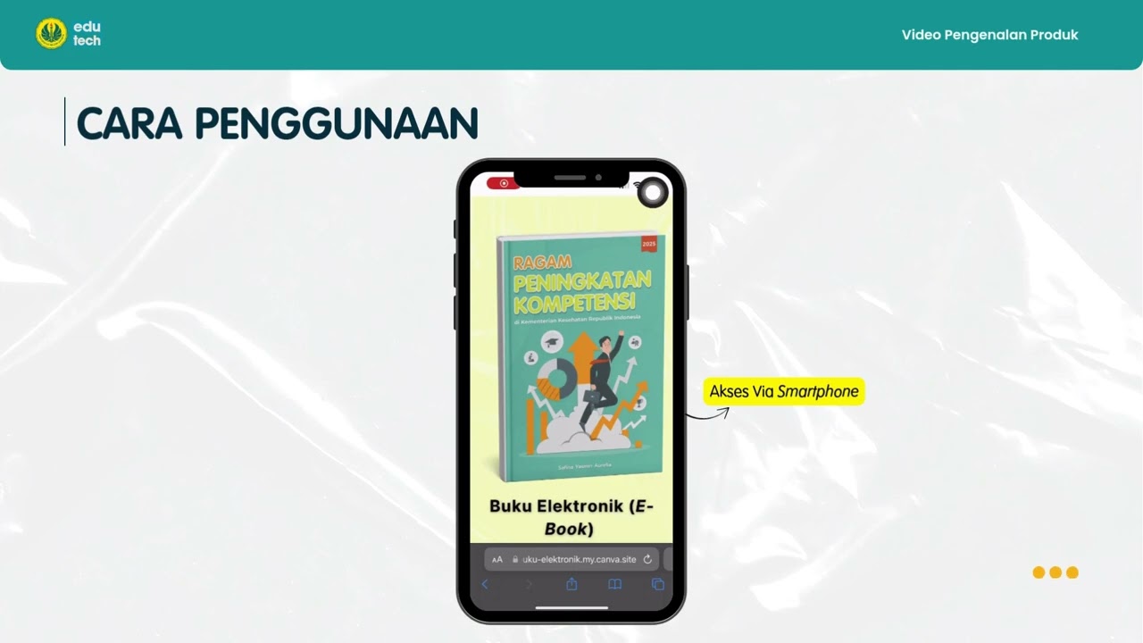 Video Pemaparan Produk E-Book Ragam Peningkatan Kompetensi