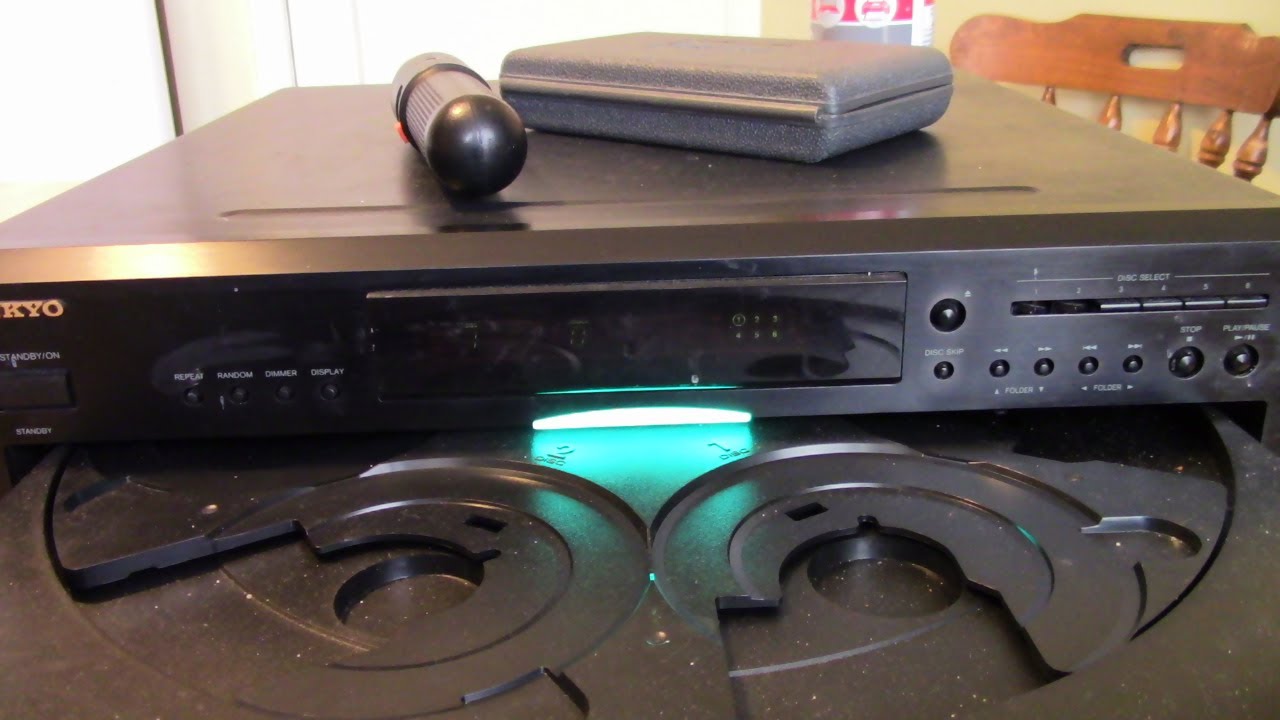 Project Video: A look inside an Onkyo DX-C390 CD Changer