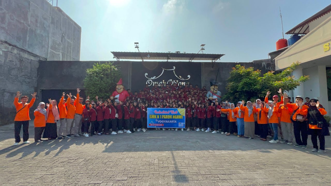 Industrial Visit SMKN 1 Paron Ngawi ke Yogyakarta, 28 September 2024 bersama Enviro Nusa Tour
