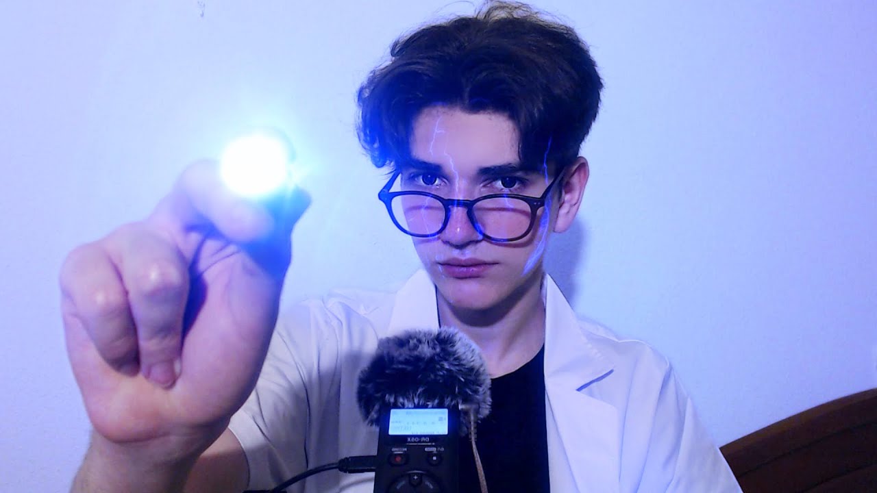 ASMR Cranial Nerve Exam for Deep Sleep 🌙 | Doctor Roleplay to Calm Anxiety
