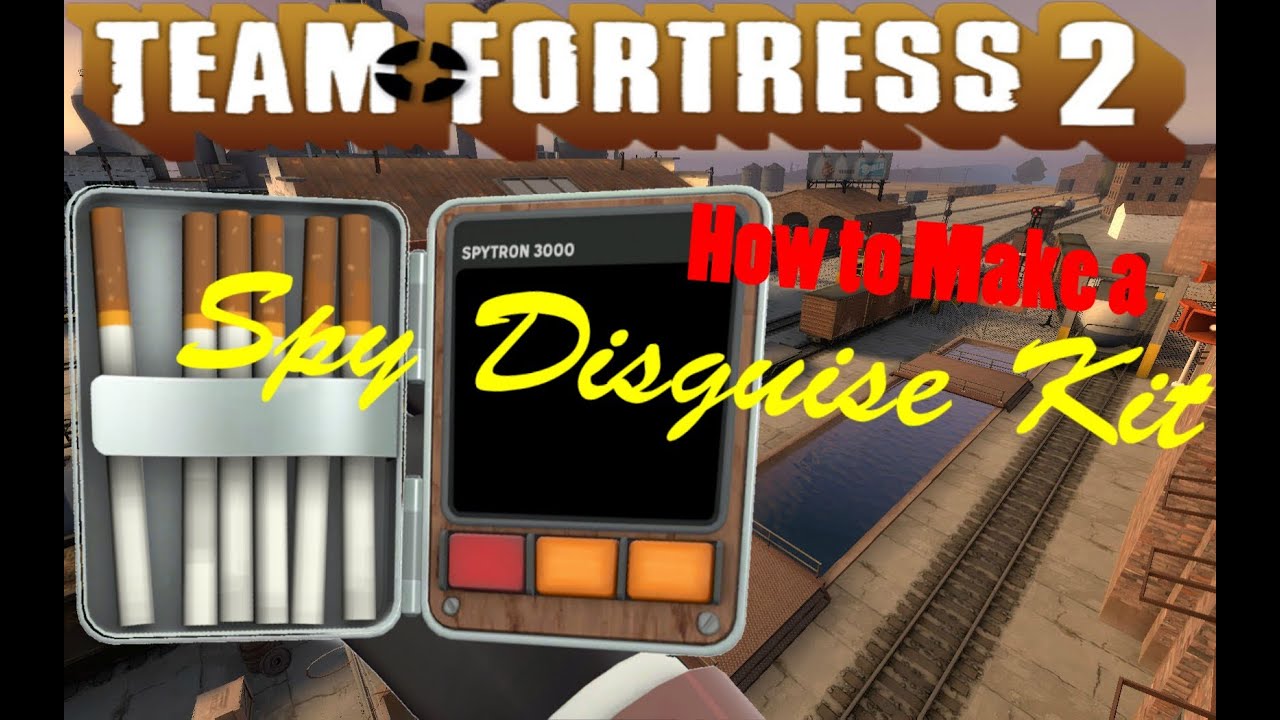 How to Make a Team Fortress 2 Spy Disguise Kit