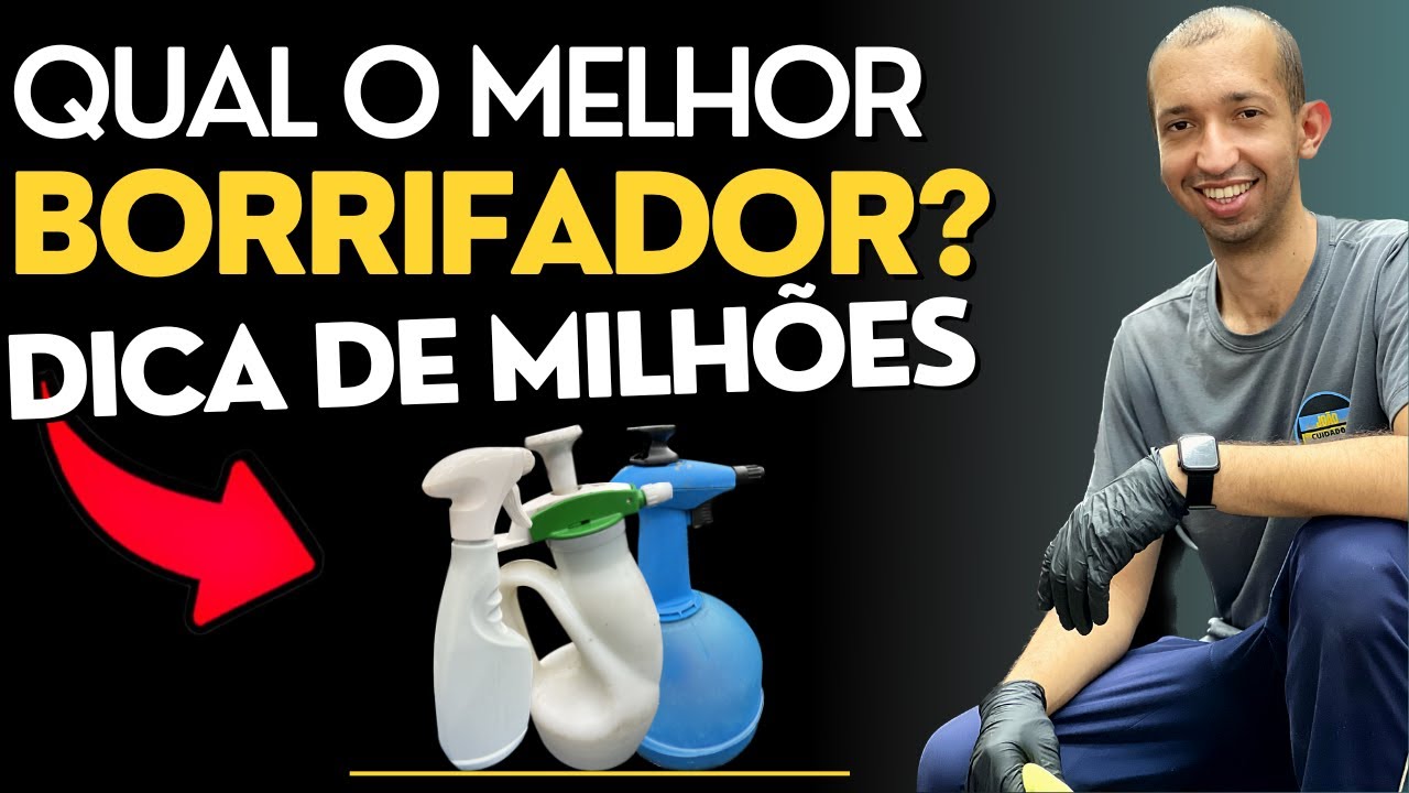 Borrifador para limpeza