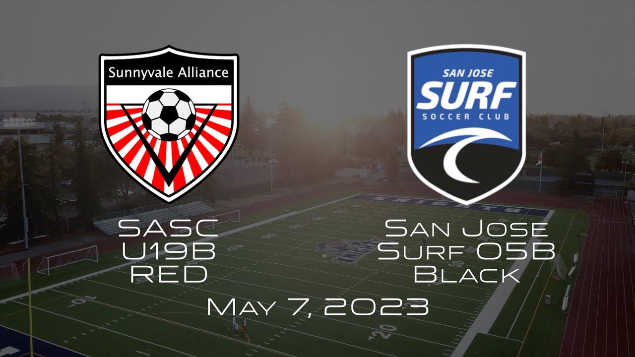 2023-05-07 Sunnyvale Alliance U19B Red vs San Jose Surf 05B Black